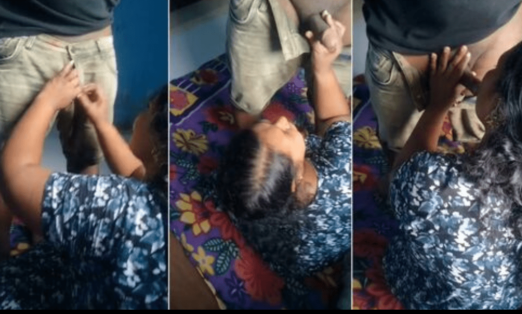 Tamil Aunty Getting Boobs Press At Terrace And Fucking With Lover