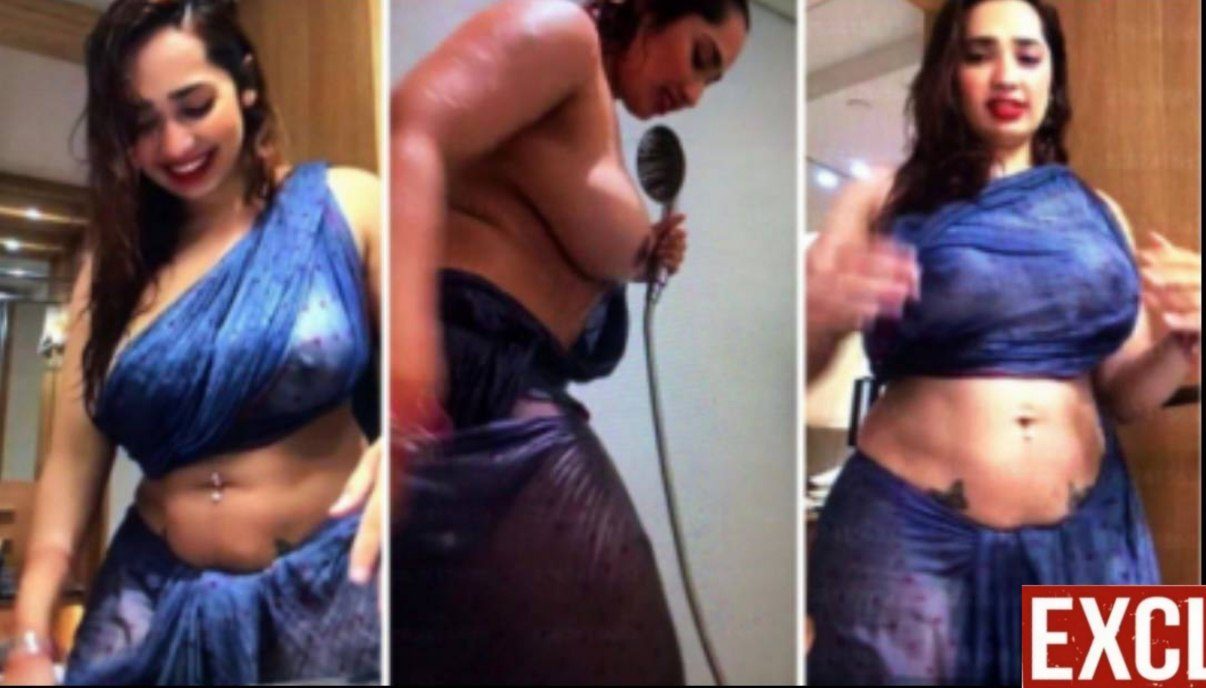 Aditi Mistry Latest Boob Show Shower Live
