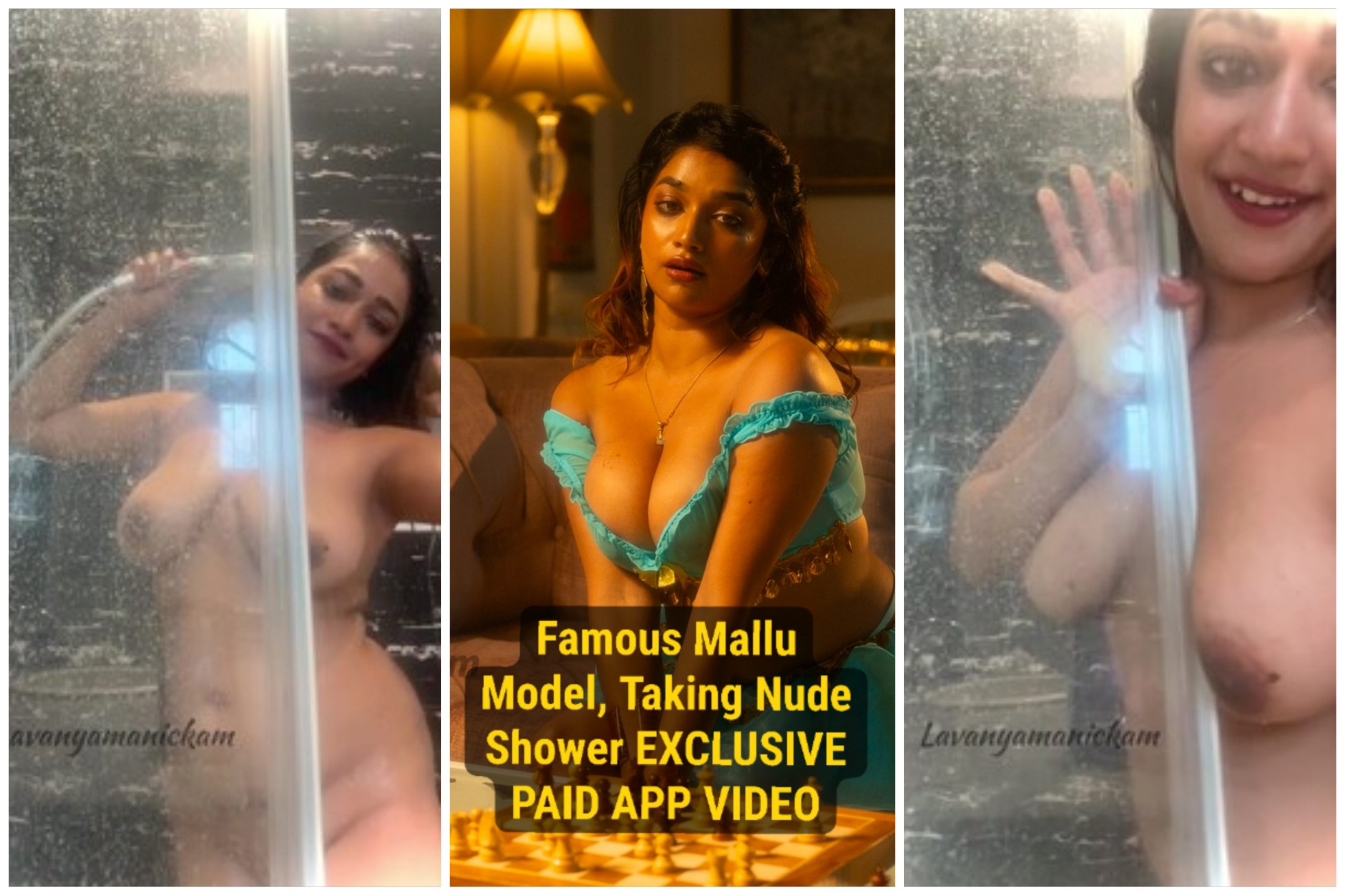 Famous Mallu Model Lavanya Manickam Full Nude