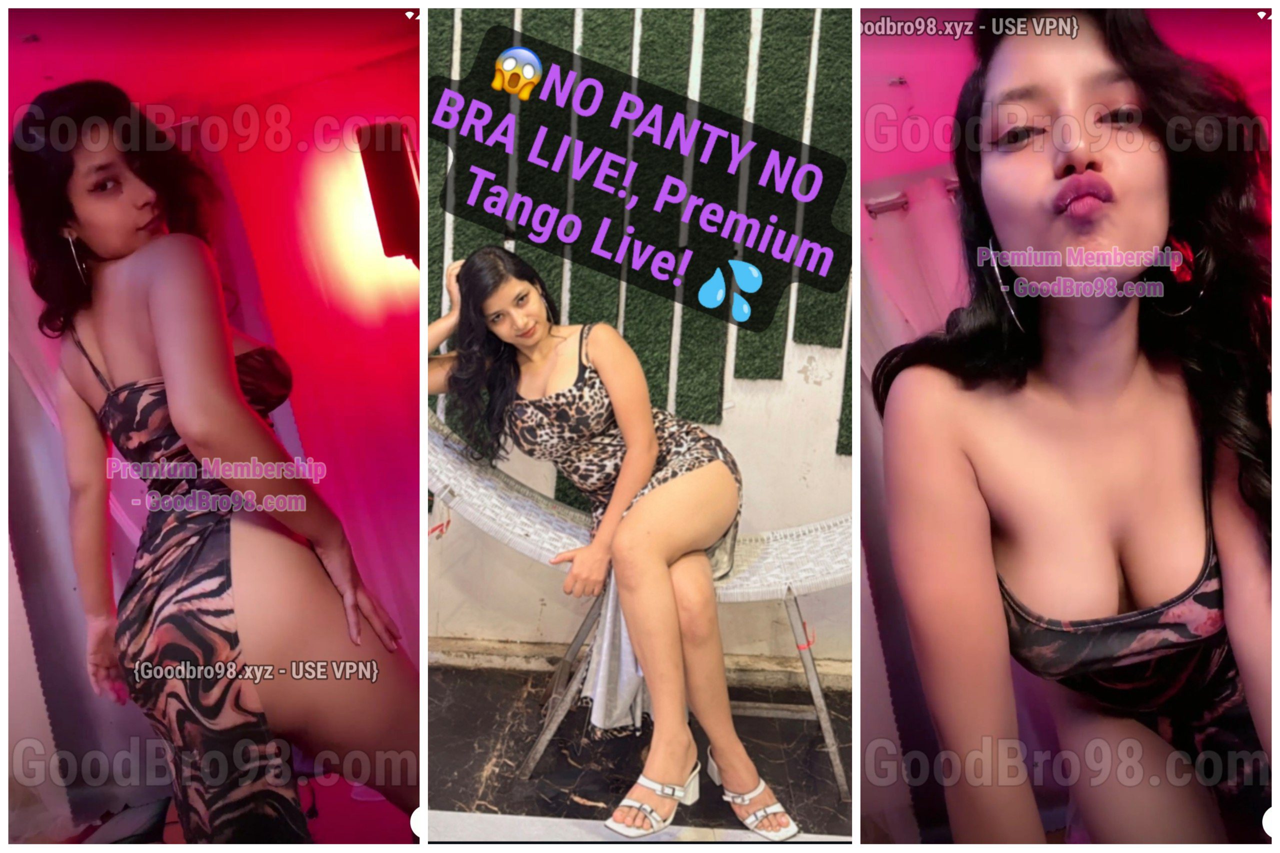 Zebabi Tango Premium NO BRA NO PANTIES Super Teasing