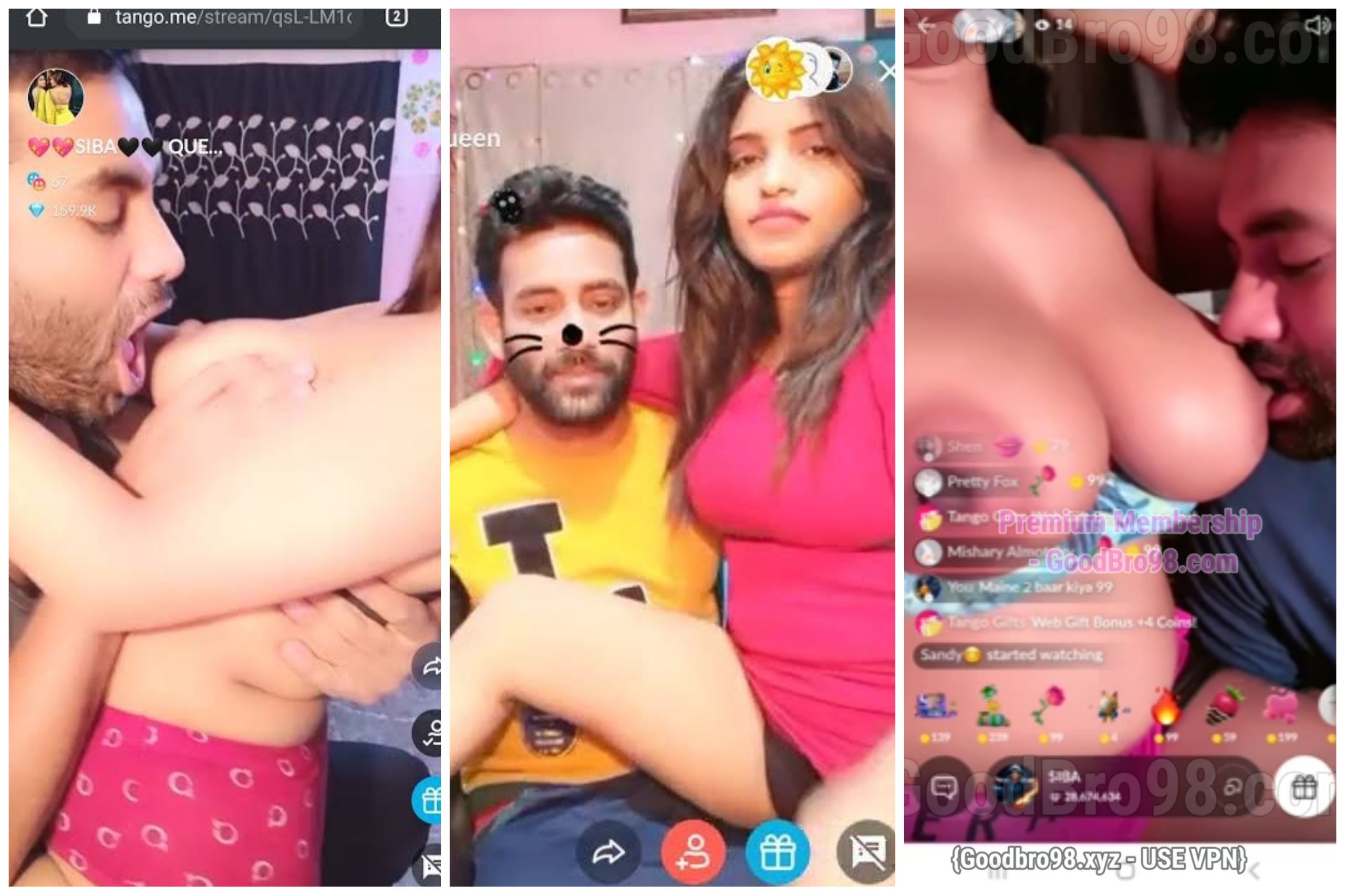 Social Media Viral Couple New Premium Tango Live SIBA QUEEN