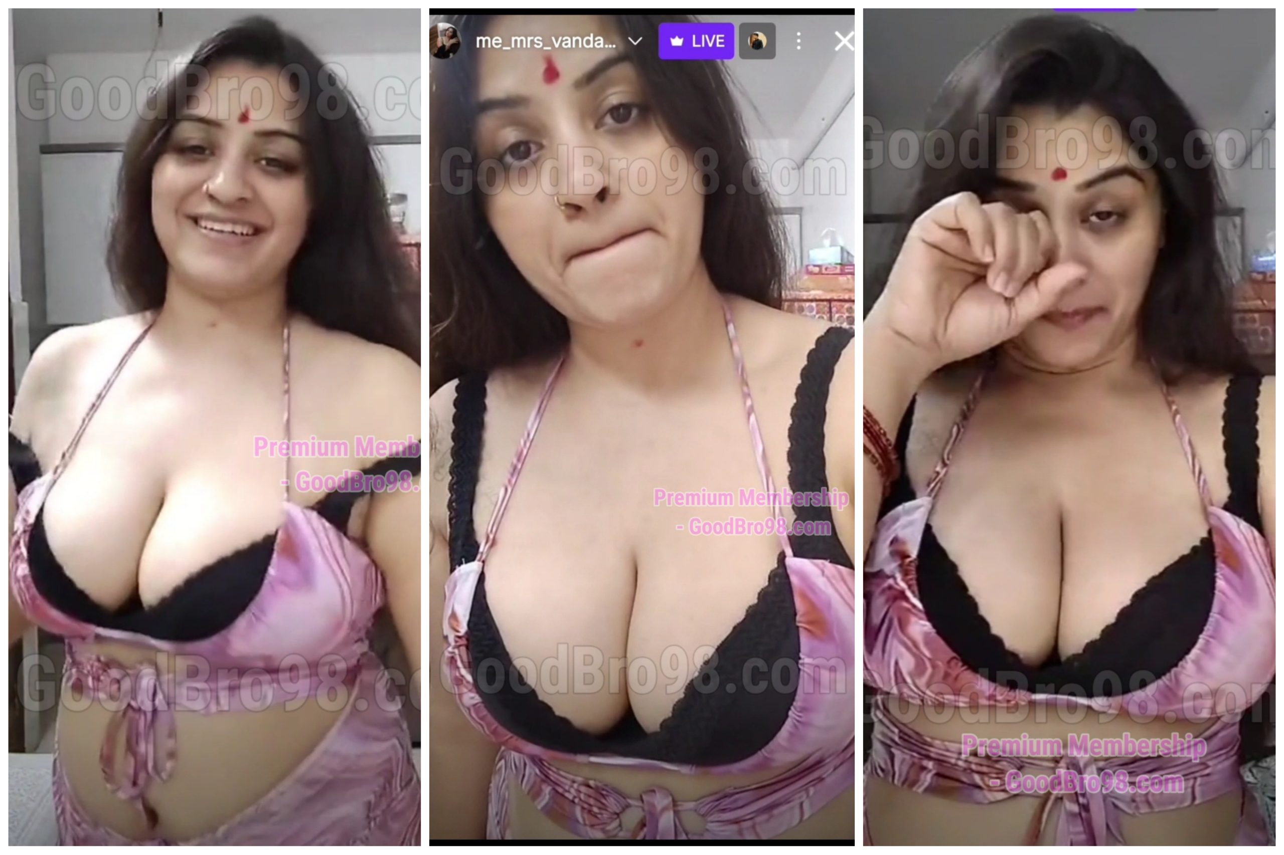 Milf Bhabhi Intsa Exclusive Deep Cleavage Live