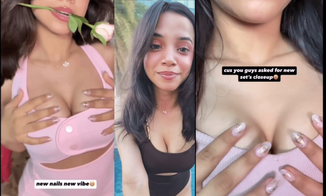 SEXY MUSKAN KARIA DEEP CLEAVAGE QUEEN BIRTHDAY SPECIAL SHOWING SWIMSUIT INSTA EXCLUSIVE UPDATE