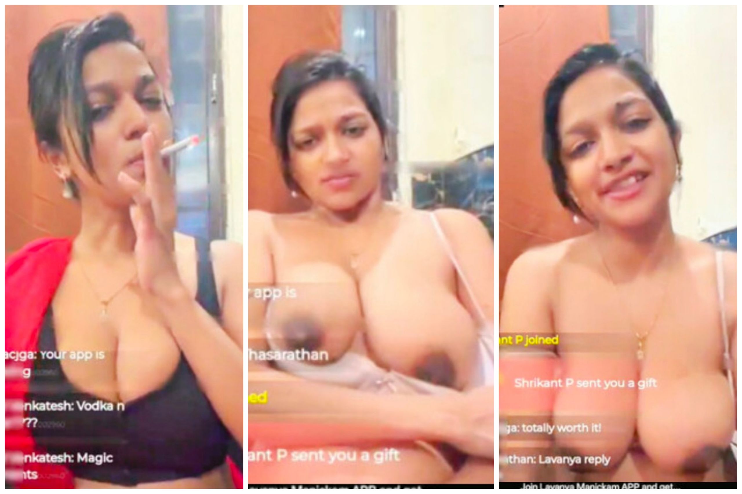 Lavanya Manickam Latest Paid Premium Live