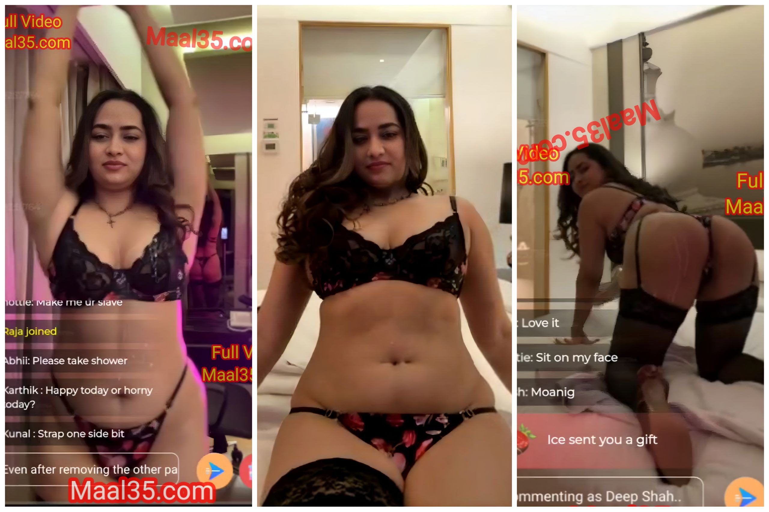 Divya Mistry Sister Of Aditi Mistry Paid Premium App Live In Bikni WATTA ASS
