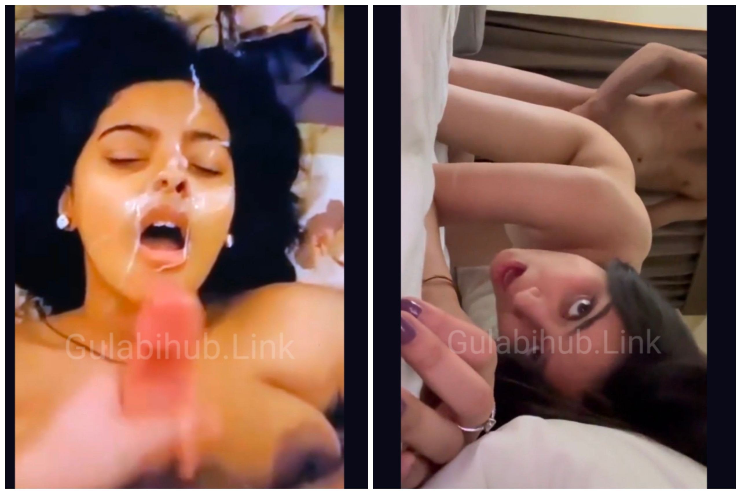 Facial Cream Directly From My Gun On Her Face
