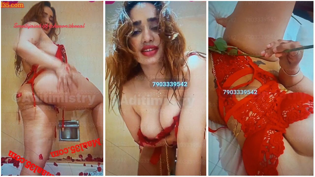 Aditi Mistry Valentine’s Day Premium Bathe Live Super Hot