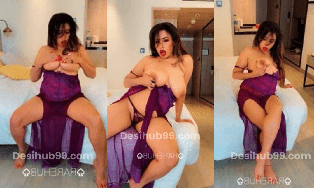 Bong Model Moumi Purple Negligee Strip ~ App Content