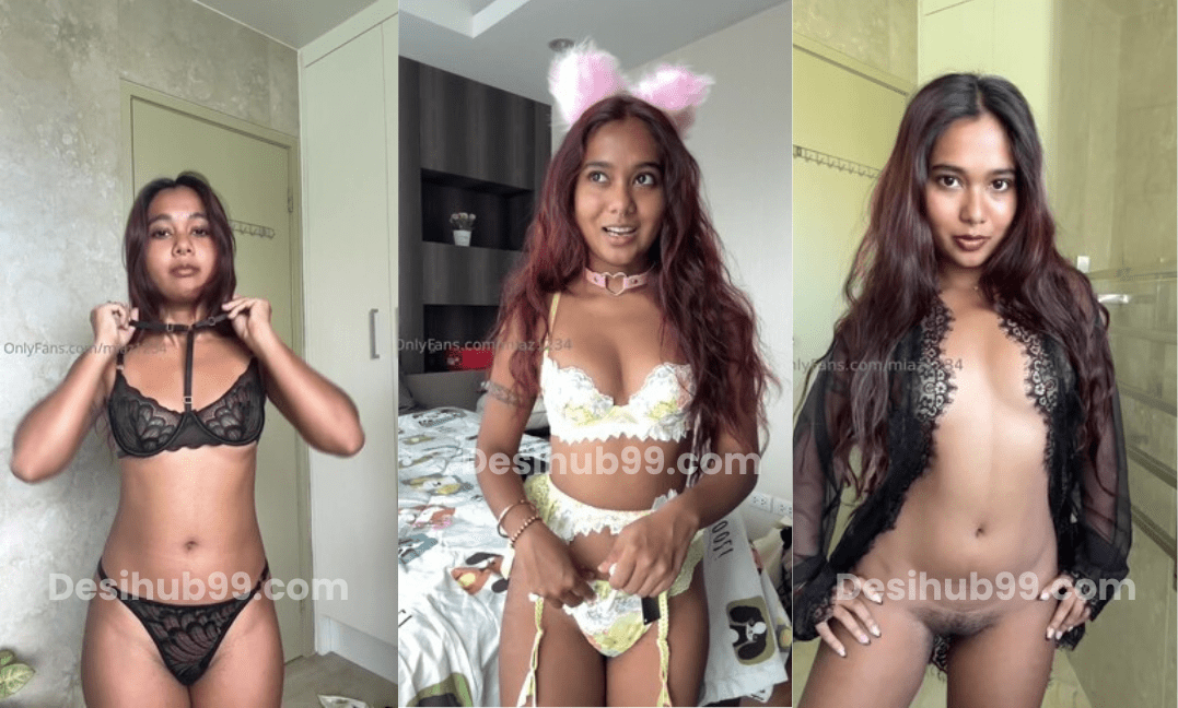 Fijian Indian MiaZ 5 Onlyfans Try-on Haul Videos