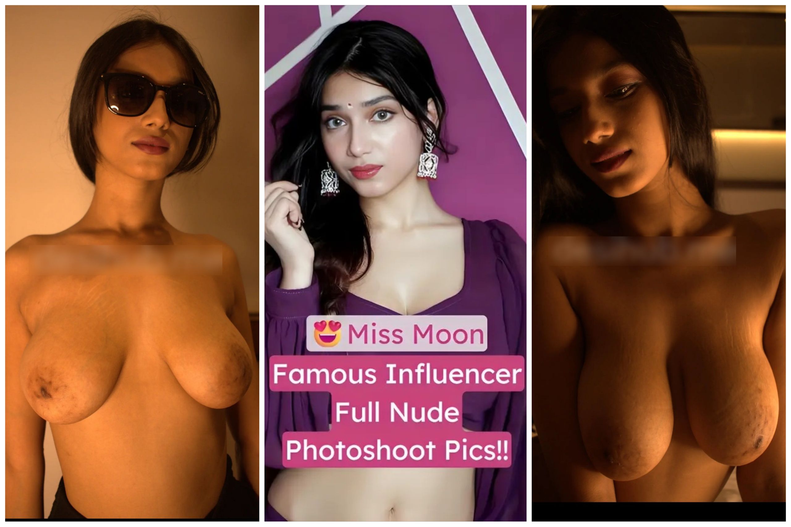 Miss Moon Premium Paid Topless With Face Videos