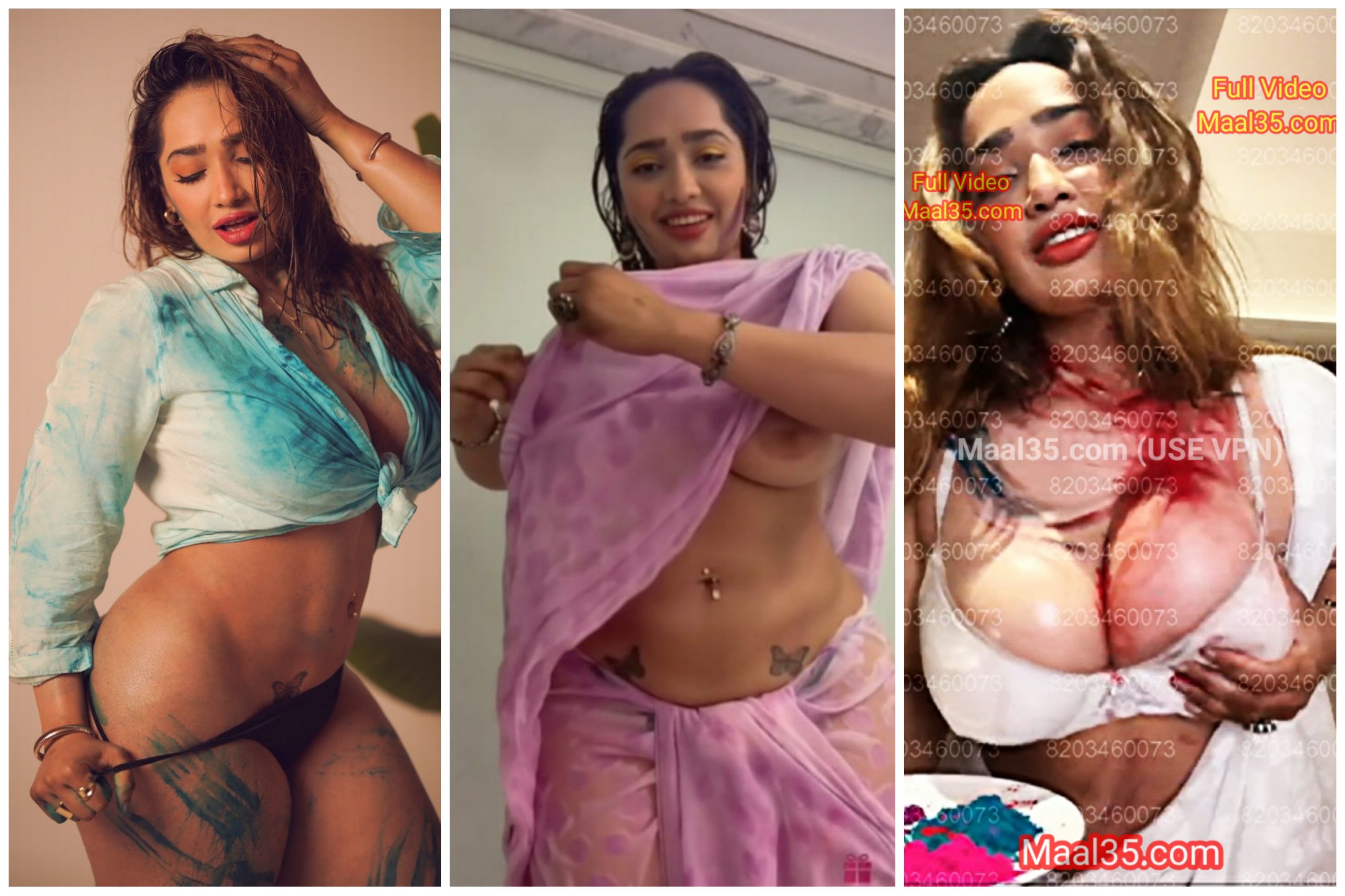 FIRST ON INTERNET Aditi Misry Latest Holi Exclusive LIVE
