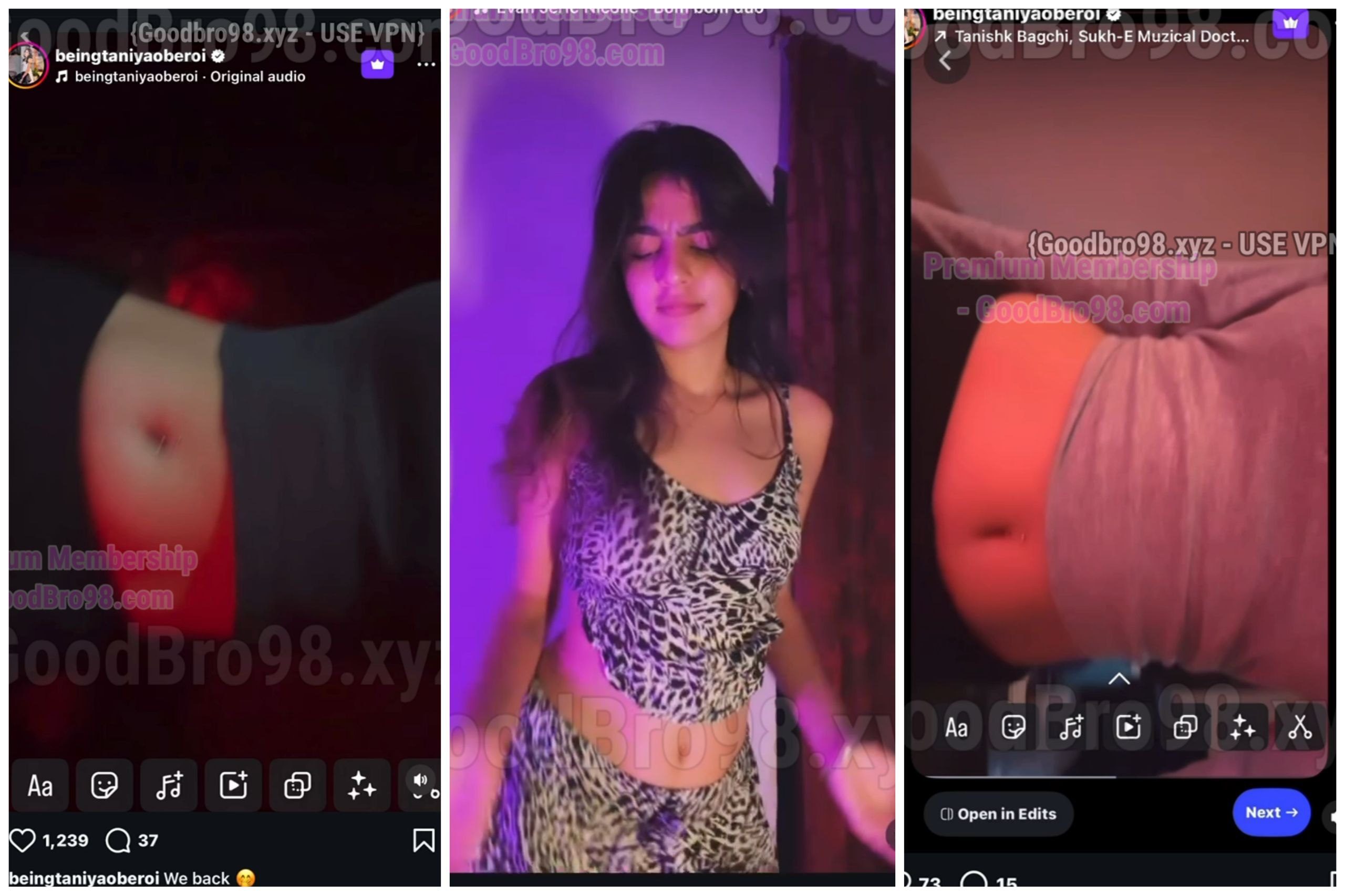 Taniya Oberoi Famous Insta Model EXCLUSIVE CONTENT MERGED IN ONE