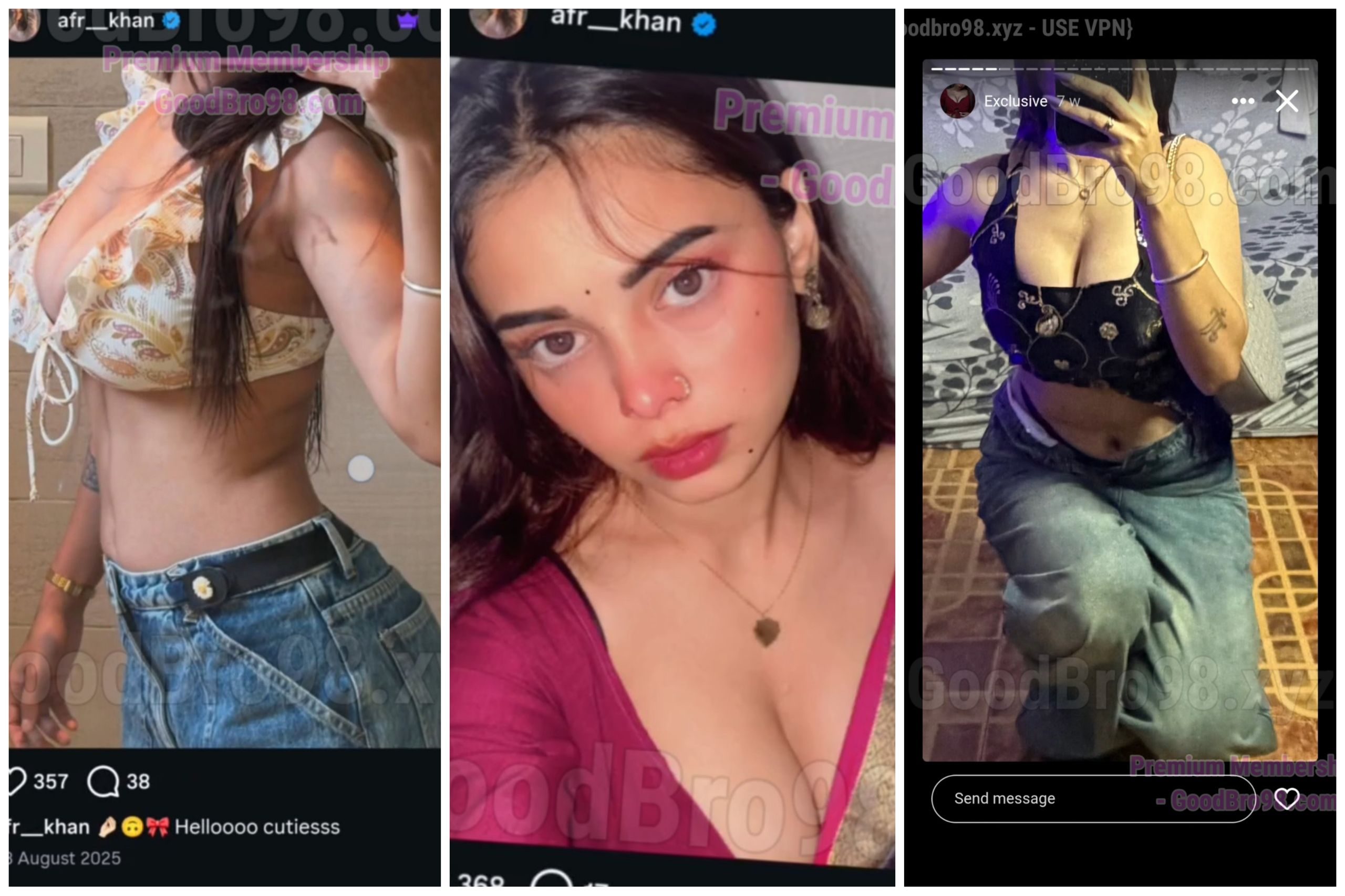 FIRST ON NET Latest Insta Exclusive Set Of Afreen Khan DONT MISS