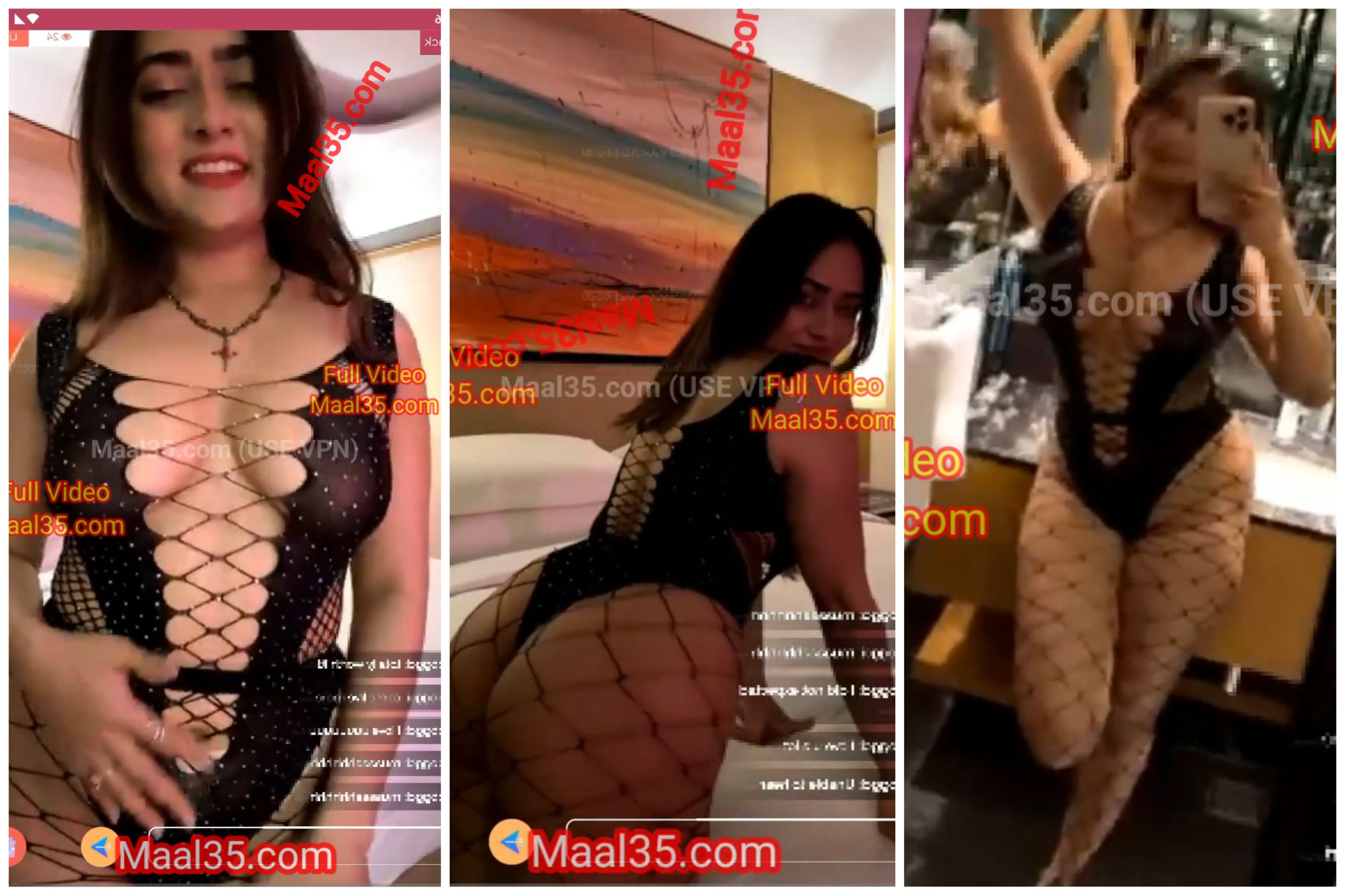 Divya Mistry Latest Paid Live Super Hot Body Suit