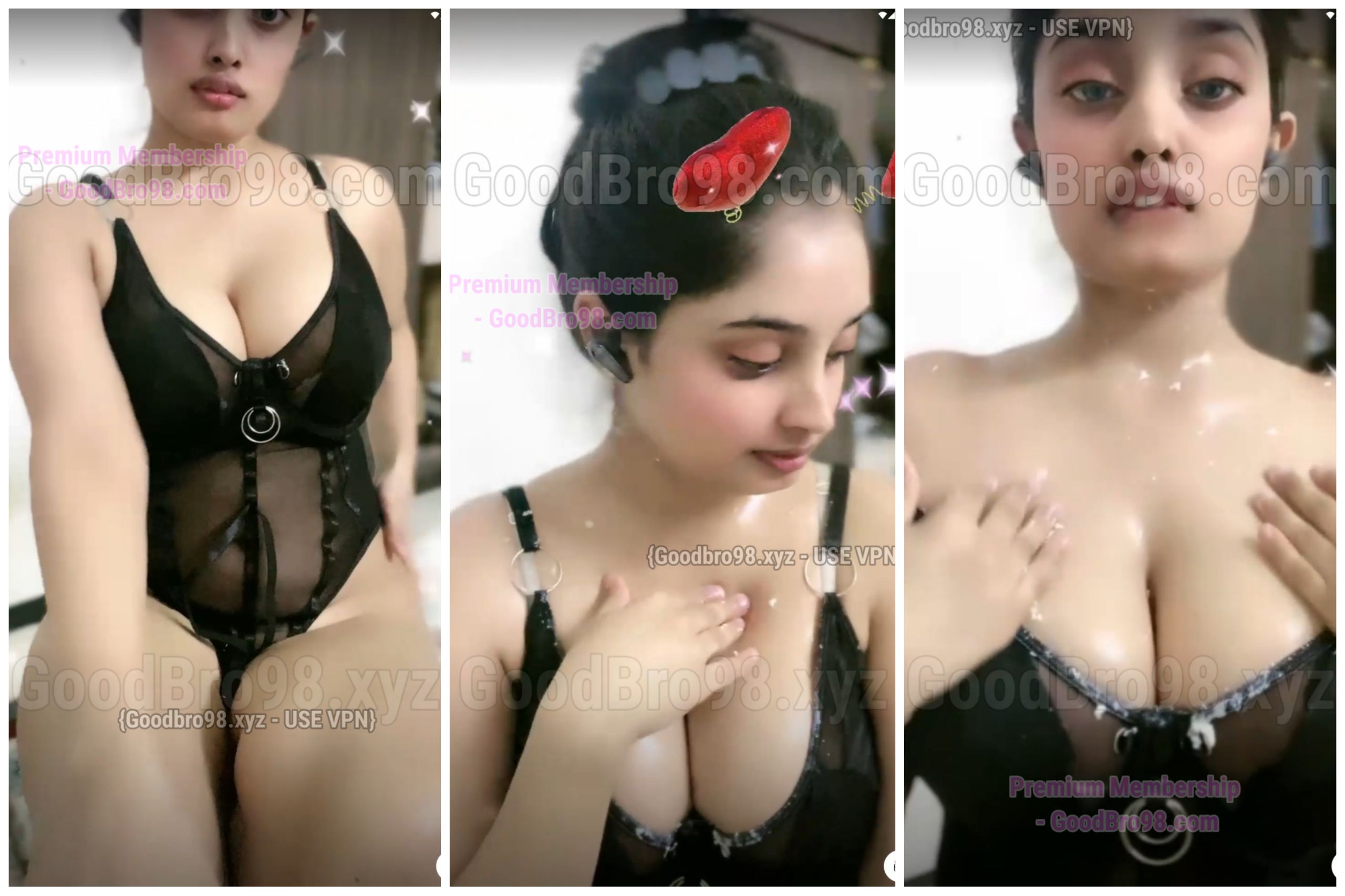 Boobs Pe Massage Krri Hain Tango Premium With Cream
