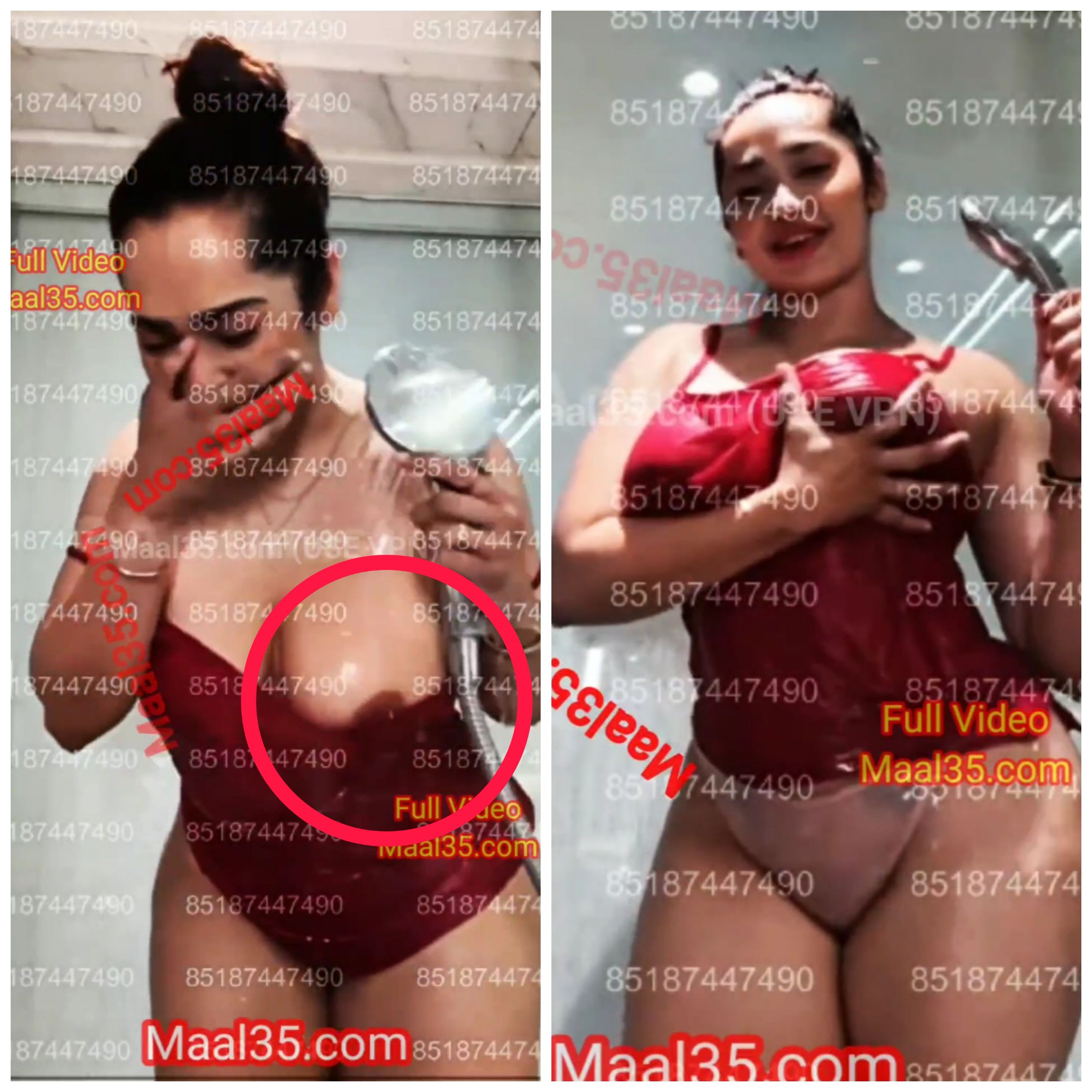 Aditi Mistry Latest NipSlip Premium Live