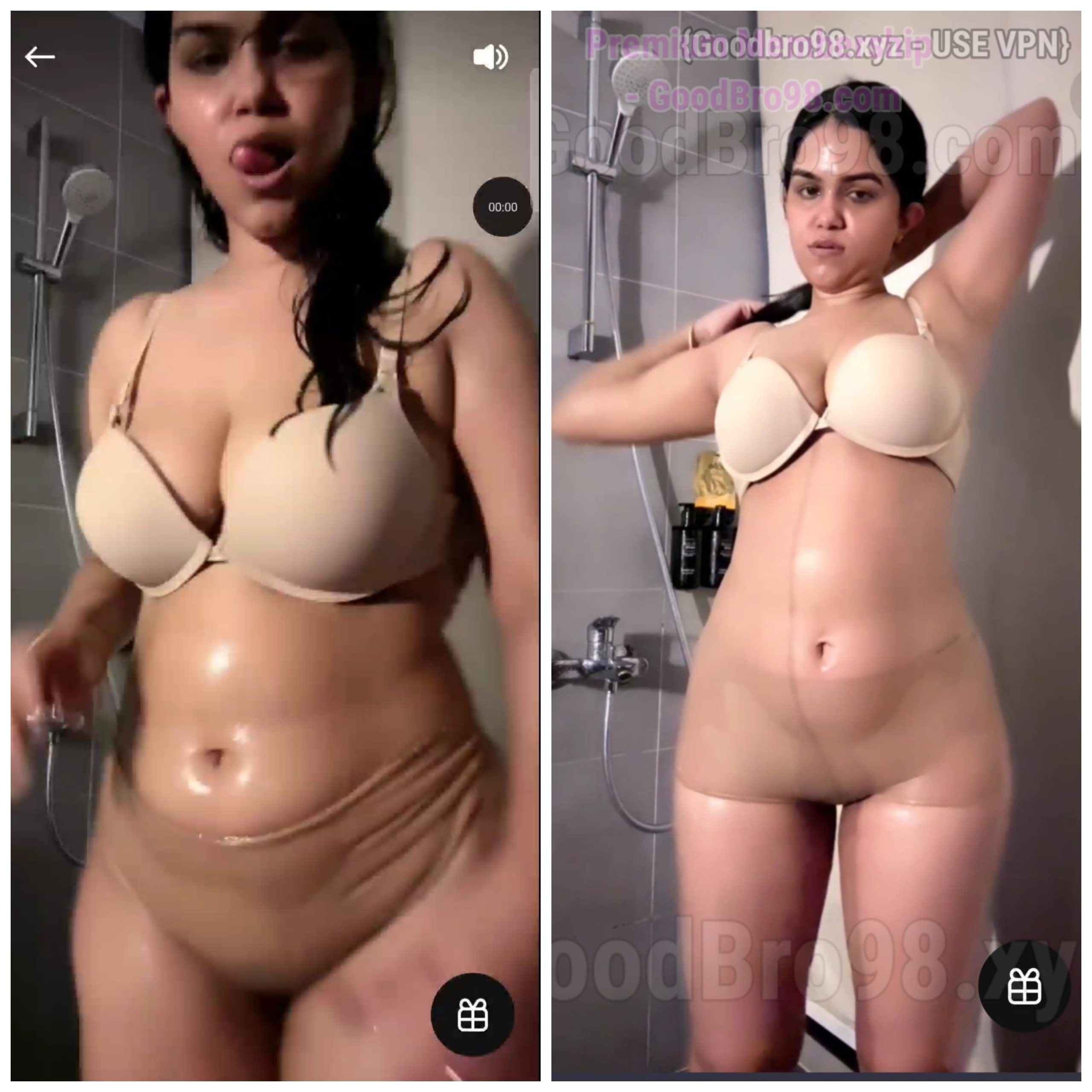 Skin Colour Bikni Shower Tango Premium Live