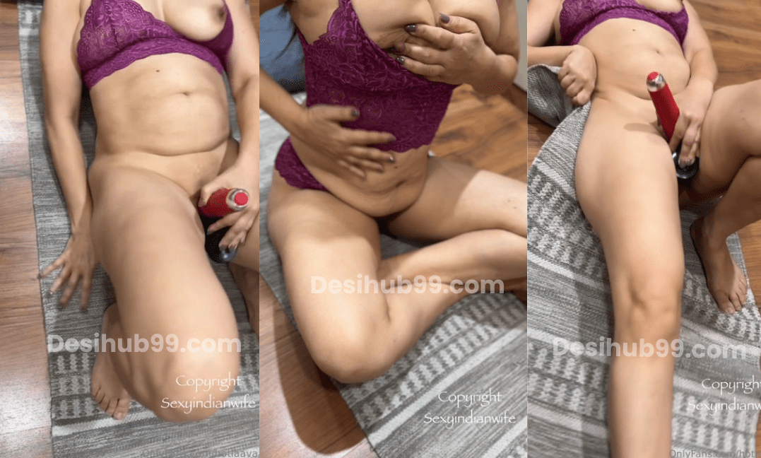 Sexyindianwife getting orgasm with dildo and vibrator hard