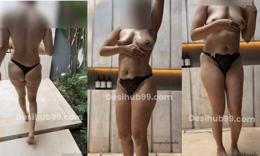 Sexyindianwife Erotic shower video