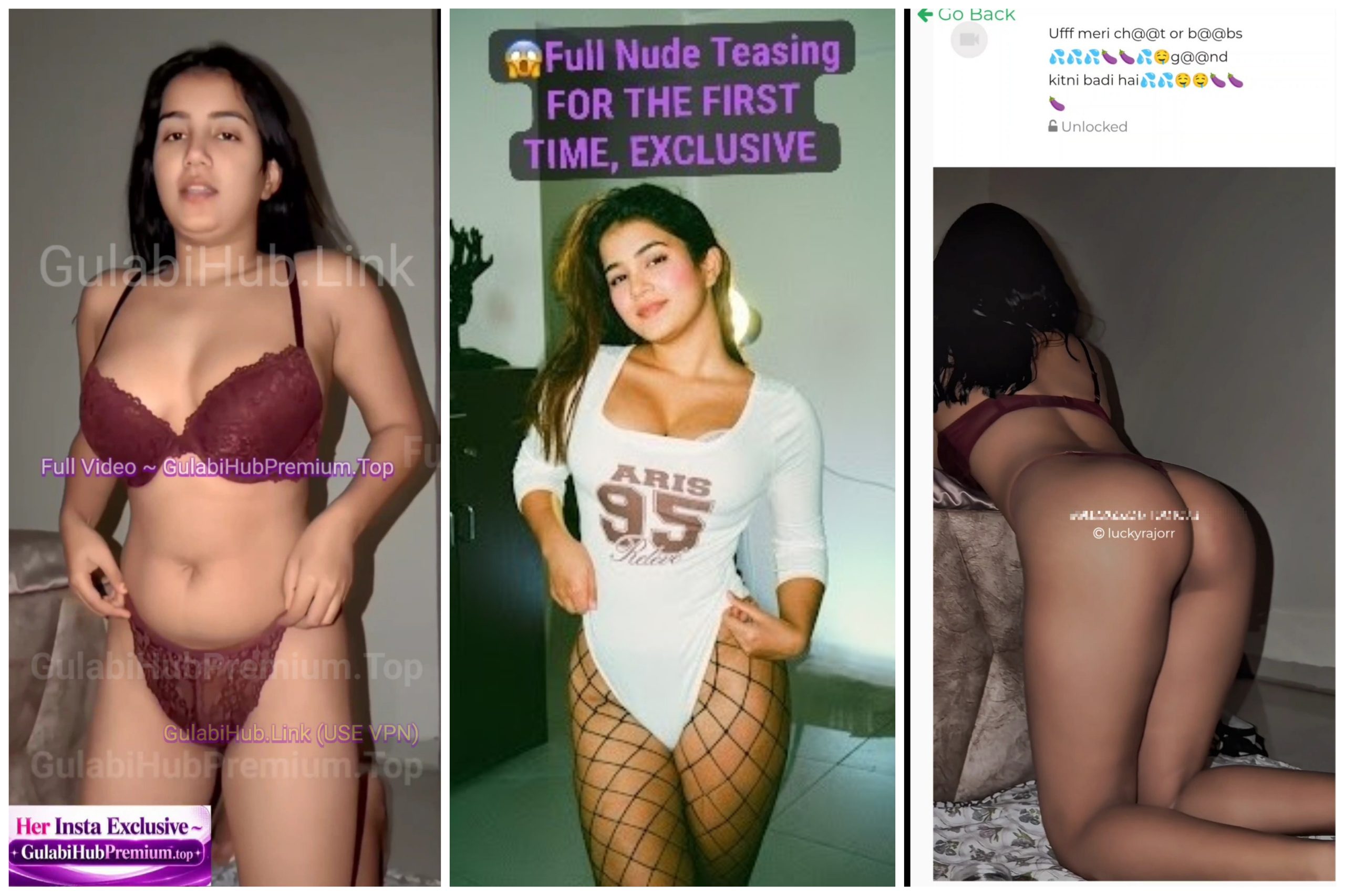 NUDE ALERT! Lucky Rajor New Video