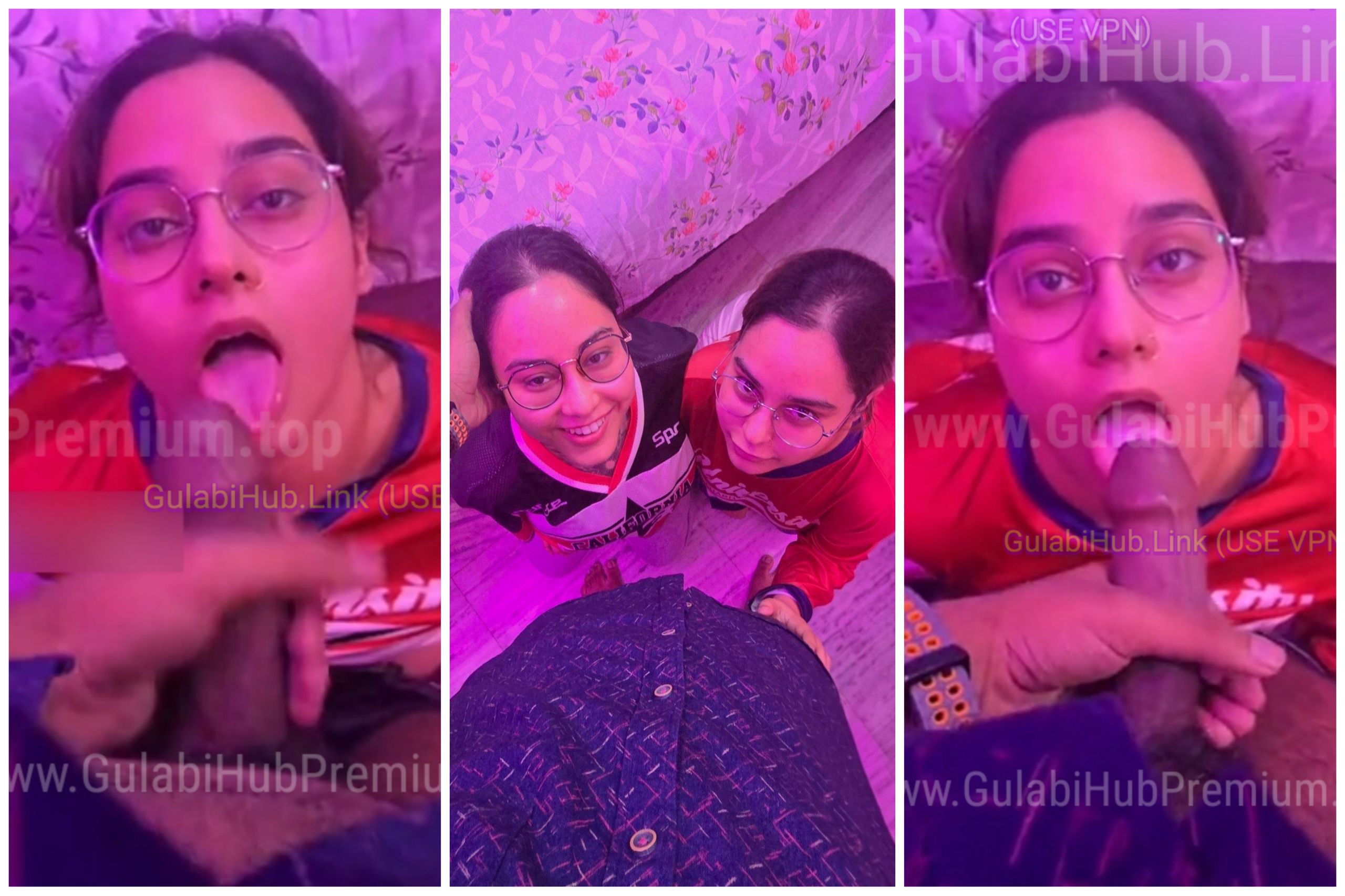 Shinjini And Sunadini Sisters Special Blowjob