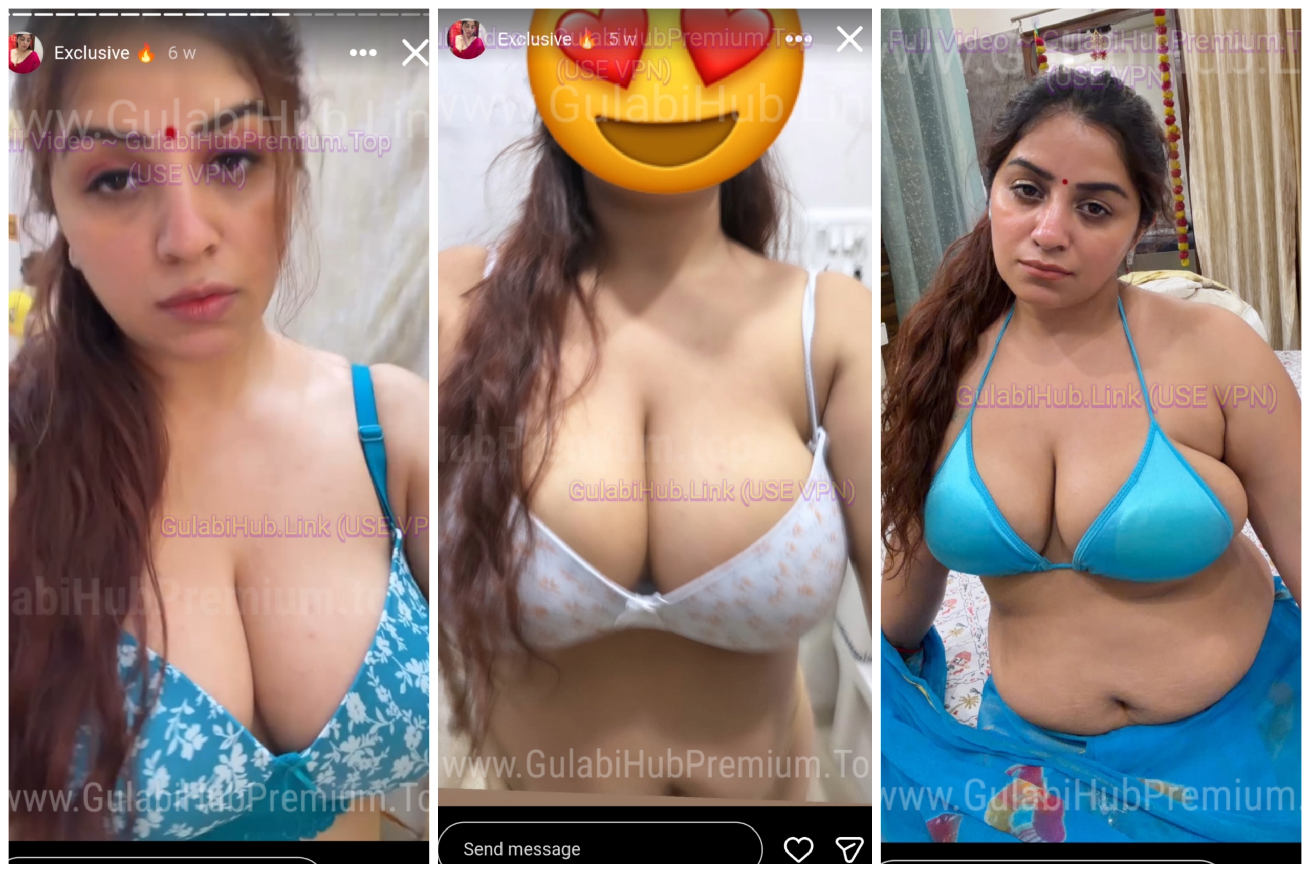 Vandana Pathak Latest Exclusives Merged All In One Big Boobie Bitch