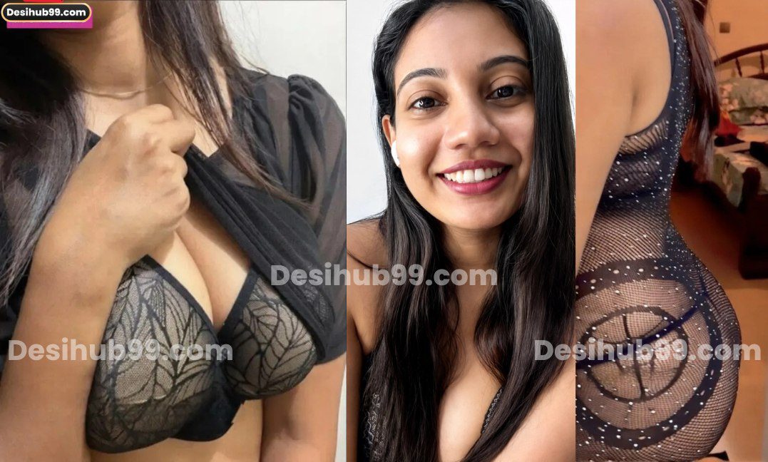 Purple Halcyon aka Ashwani A Drives Fans Wild in Lingerie and Deep Cleavage Tease