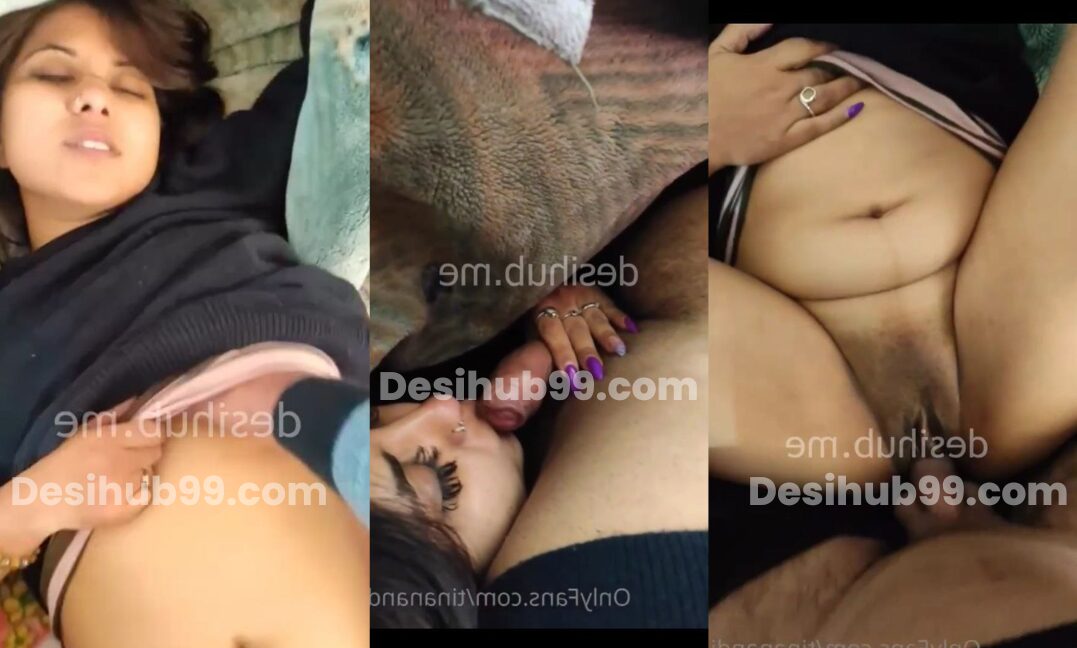 Tina Nandi Gets Her Wet Pussy Covered In Cum After Fucked By Her Boyfriend