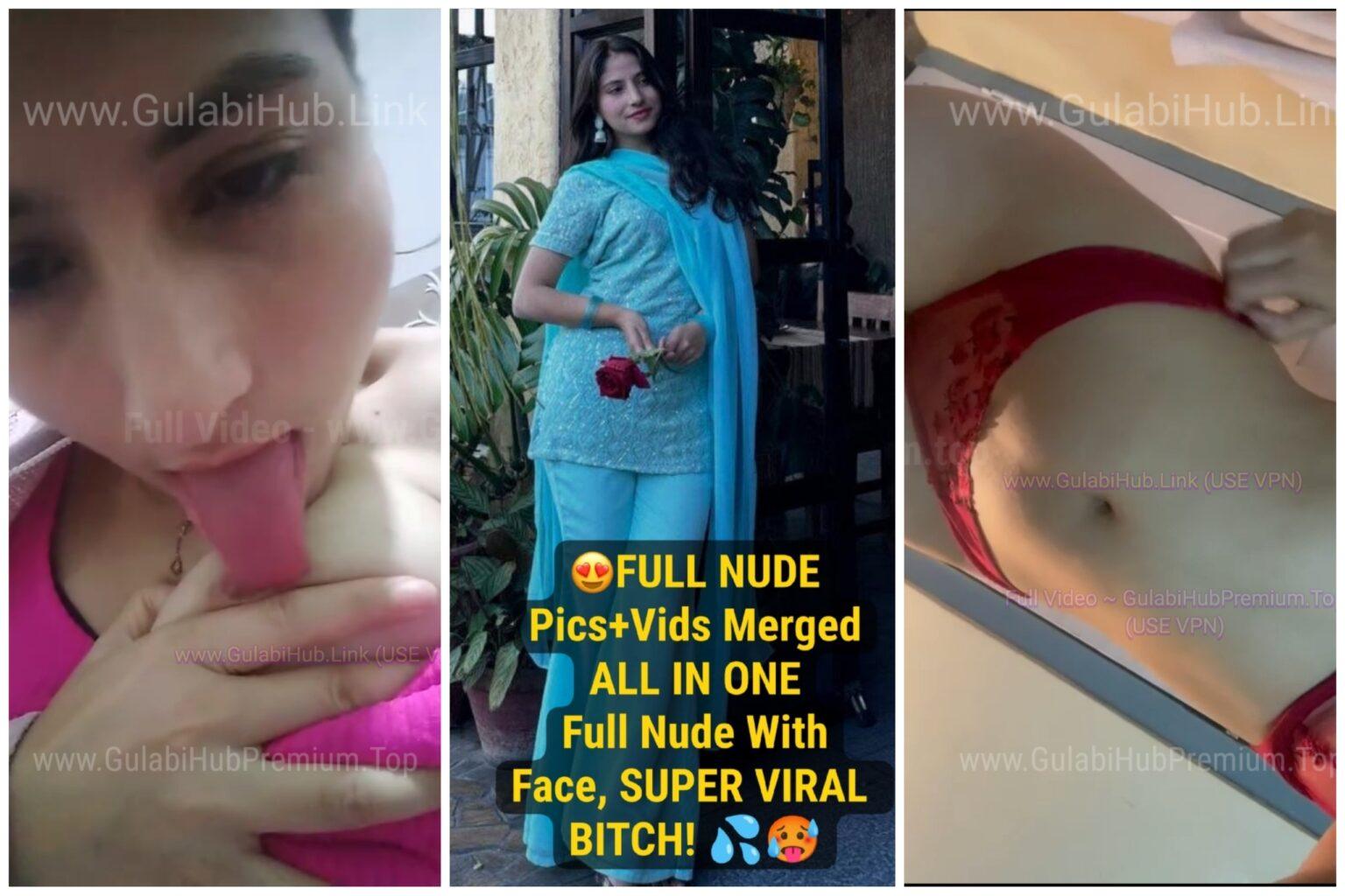 Full Nude Raand Pics+Videos Merged In One LICKING OWN BOOBS SO PERFECTLY DON’T MISS