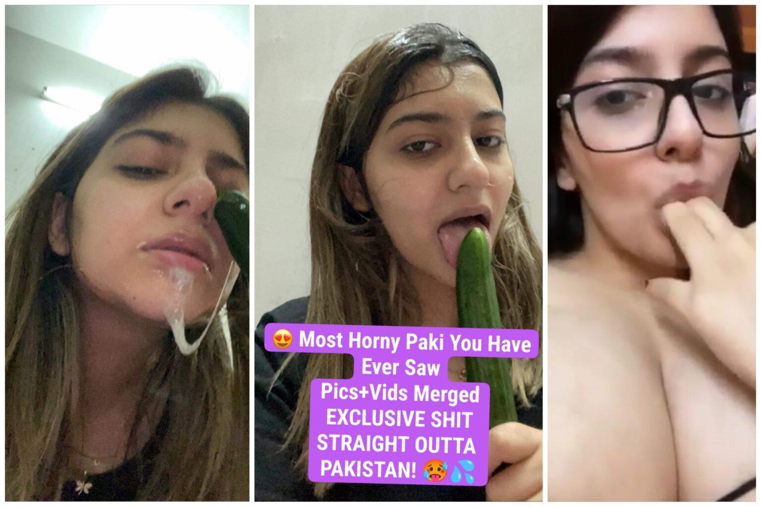 Pakistani Randi Saali Cucumber Leli Poora Andar Shameless Slut PICS+VIDEOS