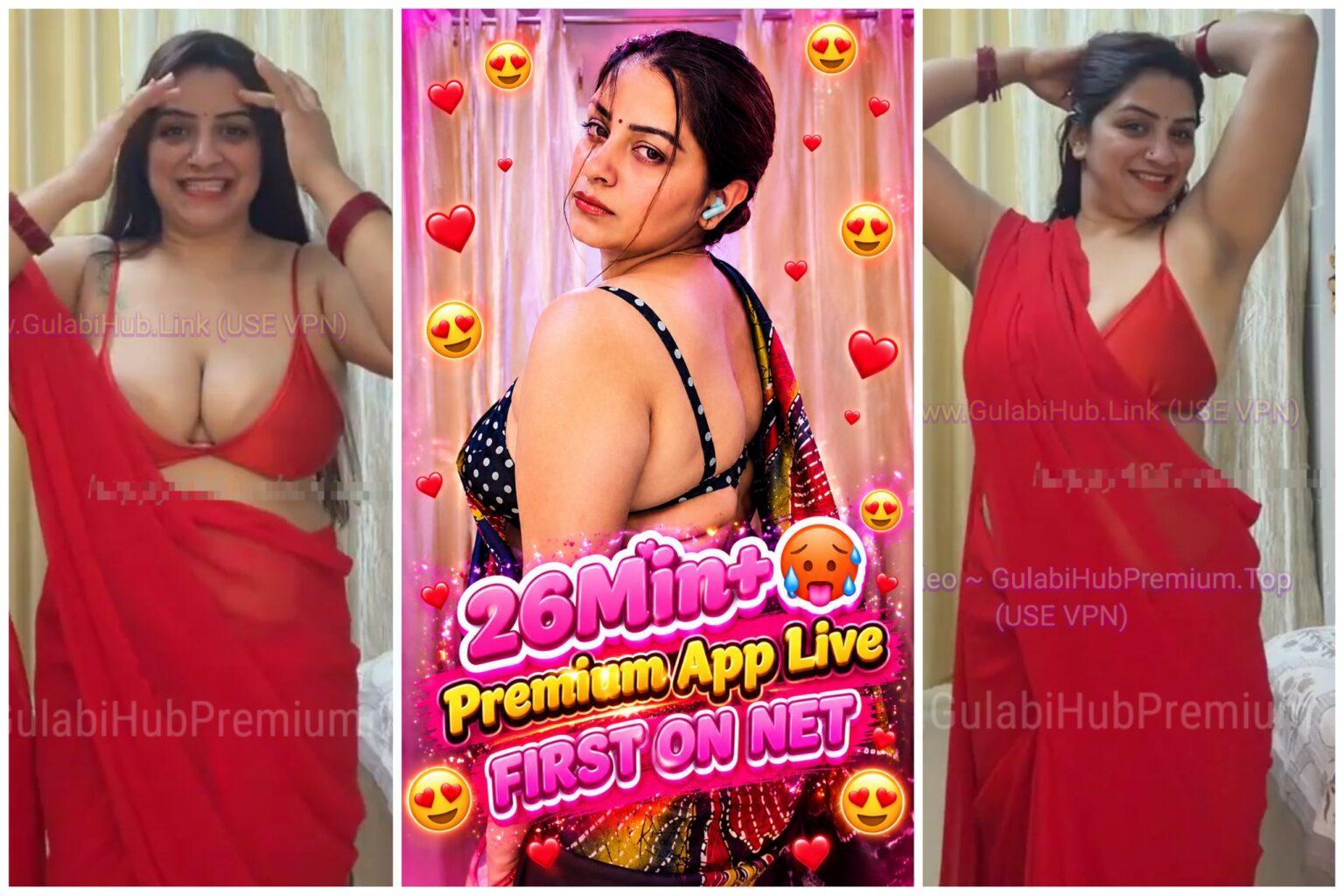 Vandana Pathak Full Premium Exclusive Live FIRST ON NET PALLU DROP