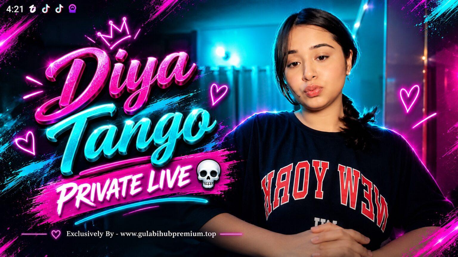 Diya Tango Premium Exclusive Live Full Teasing Kutti Saali