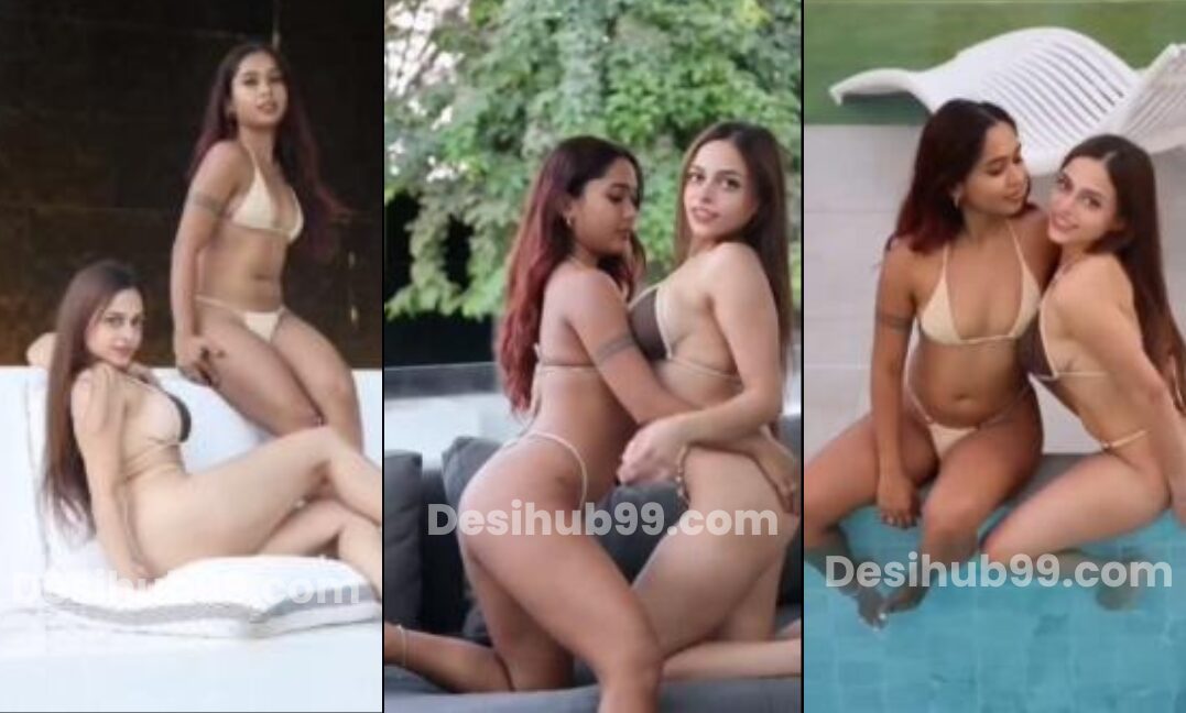 Two Hot Model Ashwitha & Miaz Enjoying Each Others Company